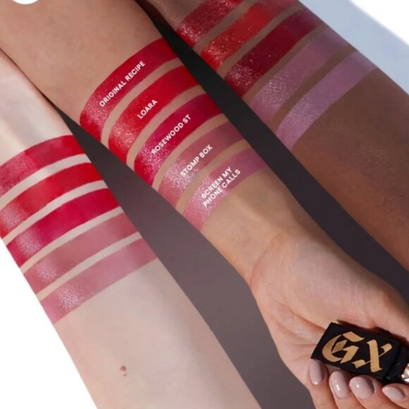 GXVE Anaheim Shine High-Performance Satin*Lipstick~Loara (Orange Red) 3g NIB - Picture 8 of 16